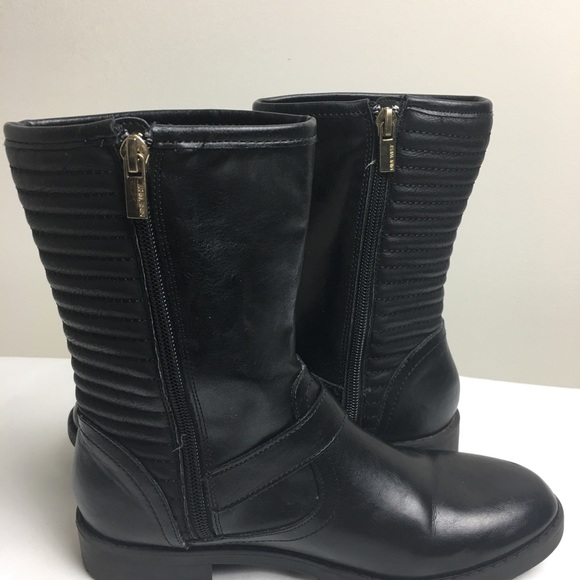 Girls Nine West Moto Boots - Picture 3 of 7
